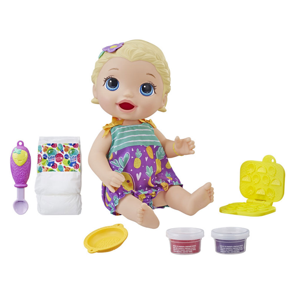 Baby Alive • Lanchinhos Divertidos • Loira • E5841