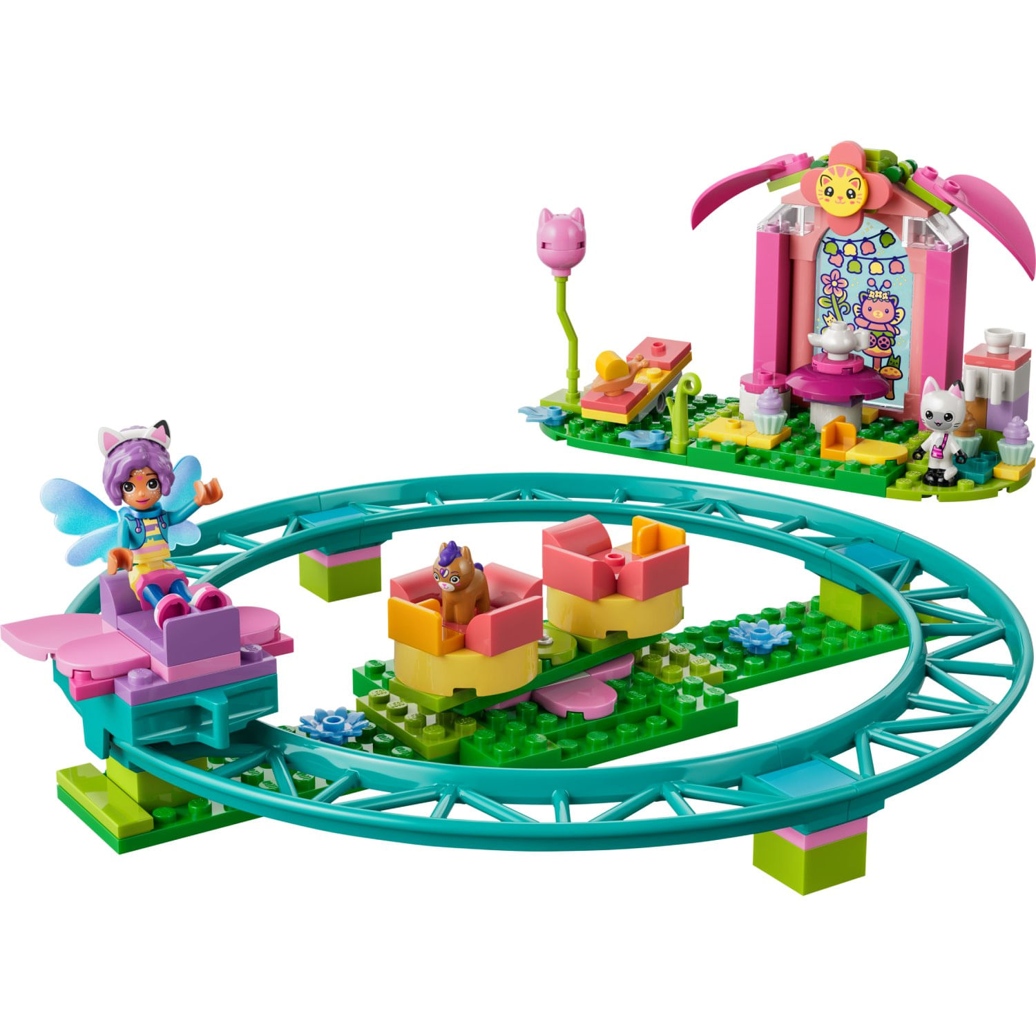 LEGO Gabby's Dollhouse • Montanha-russa das Fadas • 11214